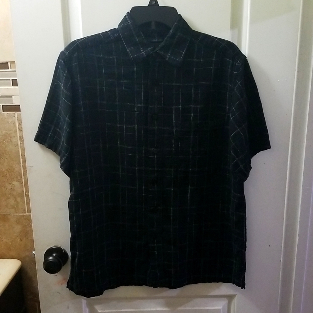 Marc Edward's, Size - M, Color - Black with white stripe pattern